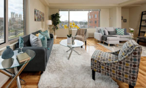 4000 Mass Ave Apartments living room