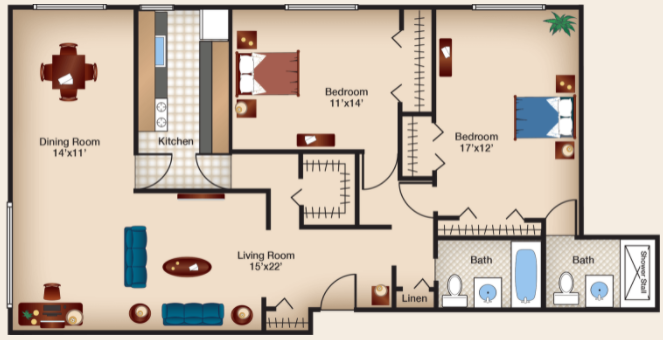 Two Bedroom VII